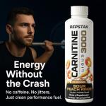 Sour Peach Rings Liquid L-Carnitine 3000mg