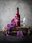 Ruby Red Organic Sauerkraut Juice - Probiotic Goodness