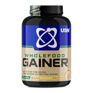 USN Vanilla Wholefood Protein Powder for Muscle Gain