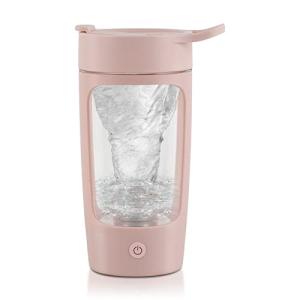 EQURA Rechargeable Electric Protein Shake Mixer (Pink)