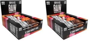 Warrior Raw Protein Bars - High Protein Snack Box