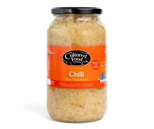 Organic Chilli & Dill Sauerkraut - 1kg Probiotic