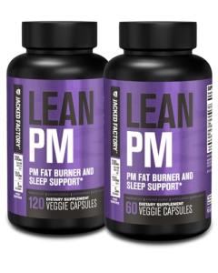 Jacked Factory Lean PM Night Fat Burner & Sleep Aid