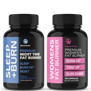 Nobi Nutrition Women's Day and Night Fat Burner Bundle