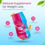 LIPOBLUE Natural Weight Loss Pills for Women