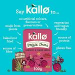 Kallo Beetroot & Seed Veggie Thins Crackers