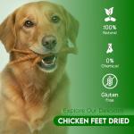 Natural Dried Chicken Feet for Dogs and Cats