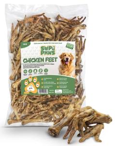 Natural Air Dried Chicken Feet Dog Treats