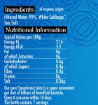 Organic Sauerkraut Juice - Probiotic Gut Health Drink