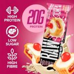 Warrior Raw Protein Bars - Cherry Bakewell Flavor