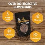 Qhoney Pure Raw Bee Bread Superfood, 100g