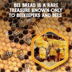 Qhoney Pure Raw Bee Bread Superfood, 100g