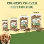 Natural Air Dried Chicken Feet Dog Treats