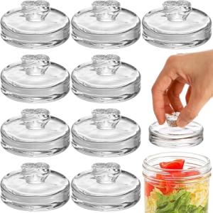 Okllen 9 Pack Glass Weights for Mason Jars