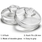 Okllen 9 Pack Glass Weights for Mason Jars