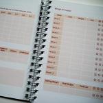Slimming Diet Fitness Tracker Journal - 12 Weeks
