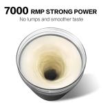 EQURA 650ML Electric Protein Shake Mixer Bottle