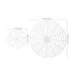 Lurrose 5pcs Vegetable Pickle Press Plate Set