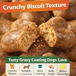 BISCROK Gravy Bones Treats Bundle with Tennis Ball