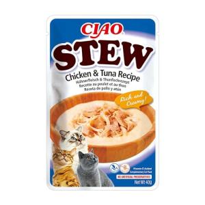 Ciao Stew Cat Food - Chicken and Tuna 40g