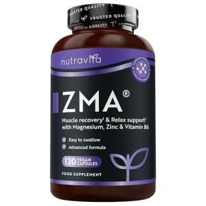 Nutravita High Strength ZMA Capsules for Muscle Support
