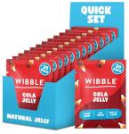 Wibble Cola Low Sugar Jelly Crystals - 12 Pack