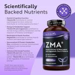 Nutravita High Strength ZMA Capsules for Muscle Support