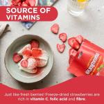 Freeze-Dried Strawberry Slices - No Sugar Added