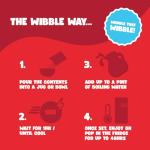 Wibble Cola Low Sugar Jelly Crystals - 12 Pack