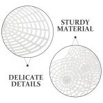 4-Pack Plastic Fermentation Press Plates for Pickles