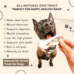 Natural Rabbit Ear Dog Treats for Healthy Chewing