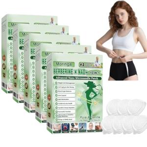 5 Pack Moringa Slimming Micro-Needle Patches