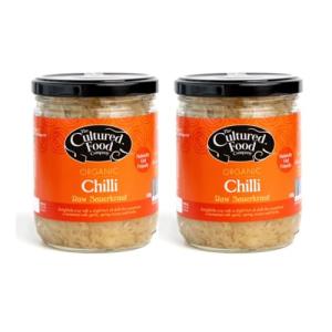 Chilli & Dill Organic Sauerkraut - Twin Pack