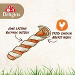 Healthy Chicken Twisted Sticks for Dogs - 10 Pack