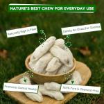 Natural Air-Dried Rabbit Feet Treats for Dogs