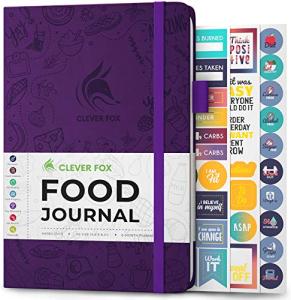 Clever Fox Food Journal: Daily Meal Planner & Tracker