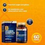 Nutraxin Vitamin B Complex for Energy & Metabolism