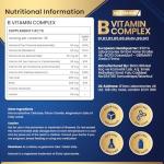 Nutraxin Vitamin B Complex for Energy & Metabolism