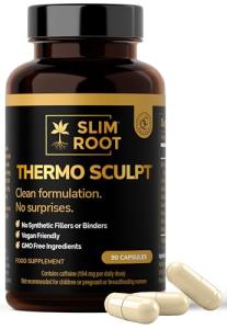 Slim Root Thermogenic Fat Burning Capsules - 90 Count