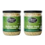 Italian Herb Sauerkraut - Probiotic Rich, 400g Jar x 2