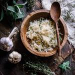 Italian Herb Sauerkraut - Probiotic Rich, 400g Jar x 2