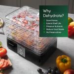Emperial Digital Food Dehydrator with Timer