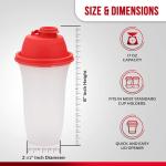 Signora Ware 17-Ounce Protein Shake Bottle