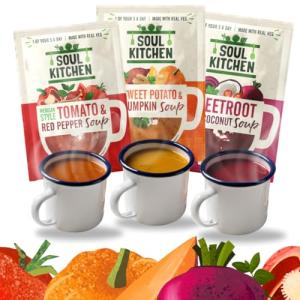 Soul Kitchen Instant Vegan Soup Variety Pack