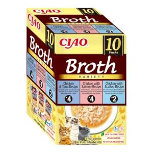 Ciao Broth Variety Pack for Healthy Cats