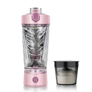 Rechargeable Electric Protein Shaker Bottle - Pink