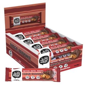 Yubi Fudge Brownie Protein Bars - 12 Pack