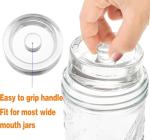 4-Pack Glass Fermenting Weights for Vegetables