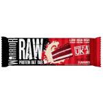 Warrior Raw Protein Bars – 12 x 75g High Protein Snack – High Fibre, Low Sugar – Ideal Meal Replacement or Healthy Nutrition Energy Snacks - Oat Bar Flapjacks – UK Made (Red Velvet Cake) (Pack of 2)