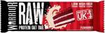 Warrior Raw Protein Bars – 12 x 75g High Protein Snack – High Fibre, Low Sugar – Ideal Meal Replacement or Healthy Nutrition Energy Snacks - Oat Bar Flapjacks – UK Made (Red Velvet Cake) (Pack of 2)
